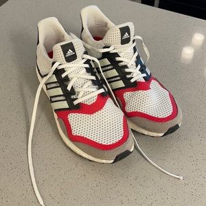 Adidas Ultraboost S&L (White/Red/Black/Grey) (10)